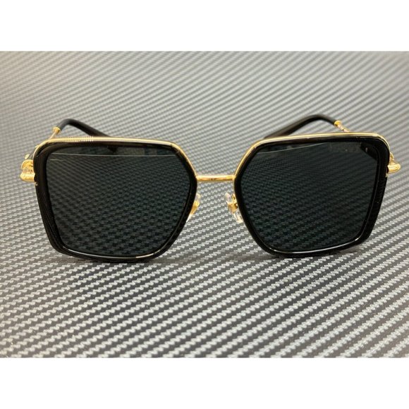 Versace Black 56mm Gold Sunglasses - Picture 2 of 5